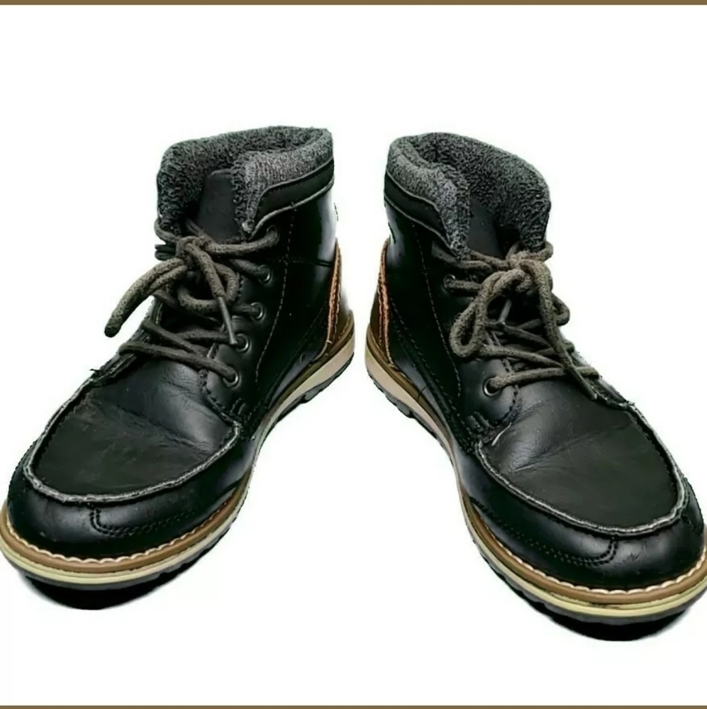 𝅺max+jake Boots Kids Size 2M Brown Black
